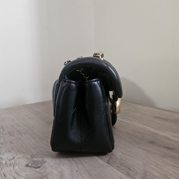 (SOLD) Coach Quilted Tabby 20 - Picture 4 of 11